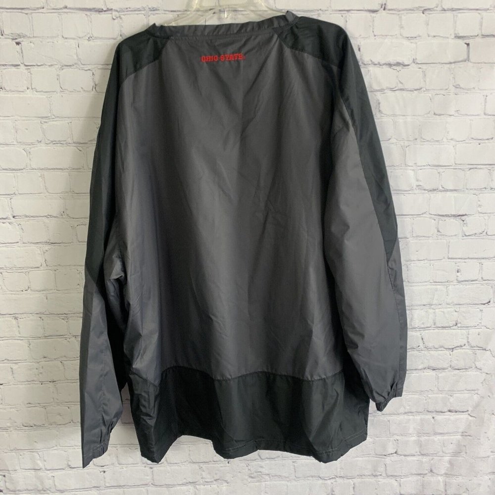 Ohio State Buckeyes Ncaa Pullover Jacket Size 2xl… - image 3